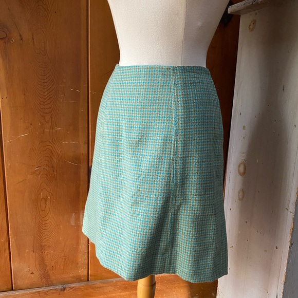 Vintage Handmade Plaid Skirt Suit - Picture 6 of 6